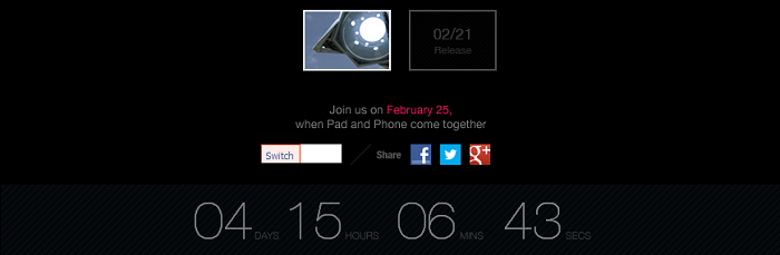 ASUS to Reveal new Padfone at Mobile World Congress?