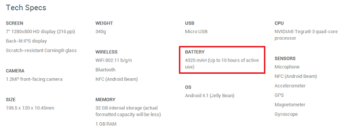 Did the Android 4.2.2 Update Improve the Battery Life of the Nexus 7 by 2 Hours?